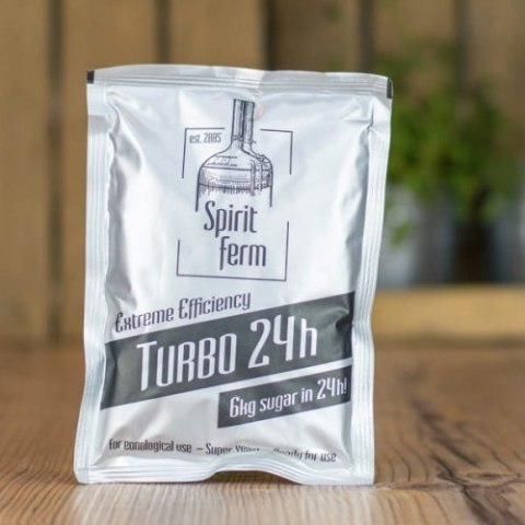 Drożdże gorzelnicze, do bimbru SpiritFerm TURBO 24h 195g ARES Drożdże gorzelnicze, do bimbru SpiritFerm TURBO 24h 195g ARES