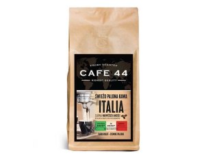 KAWA ZIARNISTA CAFE 44 ITALIA 200G ARABICA I ROBUSTA WŁOSKA