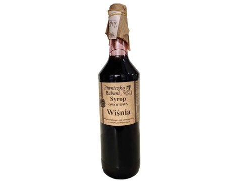 SYROP WIŚNIA 1L PIWNICZKA BABUNI SYROP WIŚNIA 1L PIWNICZKA BABUNI