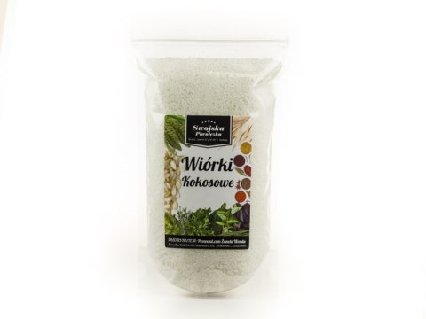 WIÓRKI KOKOSOWE bez siarki naturalne 1KG Swojska Piwniczka WIÓRKI KOKOSOWE bez siarki naturalne 1KG Swojska Piwniczka