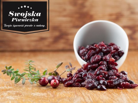 ŻURAWINA SUSZONA CIĘTA 11,34 kg BEZ KONSERWANTÓW Swojska Piwniczka ŻURAWINA SUSZONA CIĘTA 11,34 kg BEZ KONSERWANTÓW Swojska Piwniczka