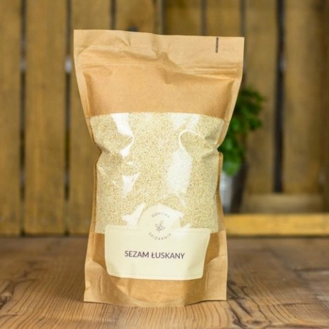 Sezam łuskany 1kg DOMOWASPIZARNIA Sezam łuskany 1kg DOMOWASPIZARNIA