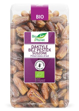 BIO PLANET Daktyle bez pestek suszone bezglutenowe BIO 1kg