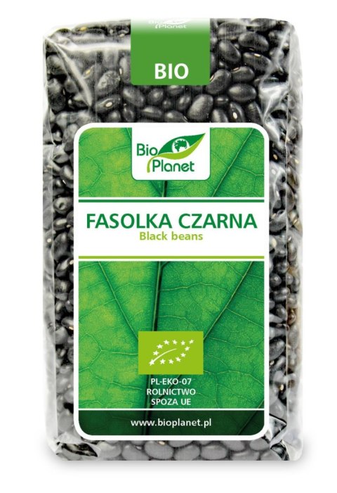 BIO PLANET Fasolka czarna BIO 500g BIO PLANET Fasolka czarna BIO 500g