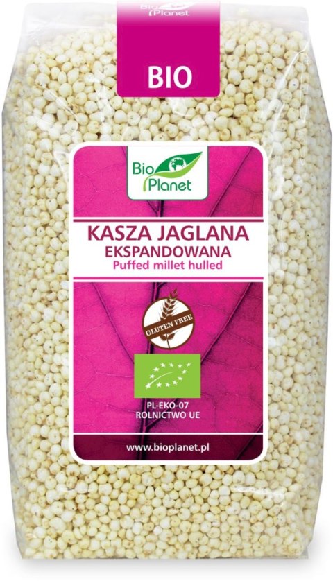 BIO PLANET Kasza jaglana ekspandowana bezglutenowa BIO 150g BIO PLANET Kasza jaglana ekspandowana bezglutenowa BIO 150g