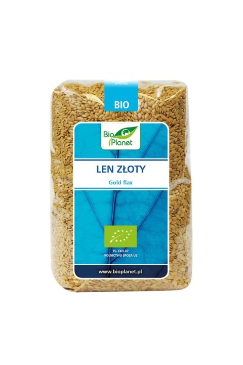 BIO PLANET Len złoty BIO 400g BIO PLANET Len złoty BIO 400g