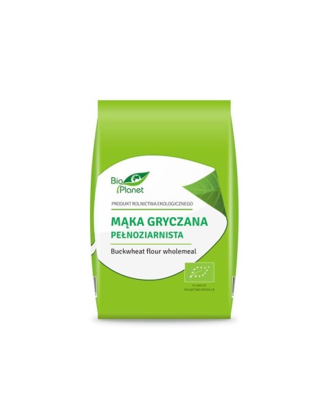 BIO PLANET Mąka gryczana pełnoziarnista BIO 500g BIO PLANET Mąka gryczana pełnoziarnista BIO 500g
