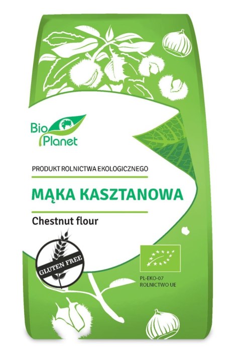 BIO PLANET Mąka kasztanowa bezglutenowa BIO 250g BIO PLANET Mąka kasztanowa bezglutenowa BIO 250g