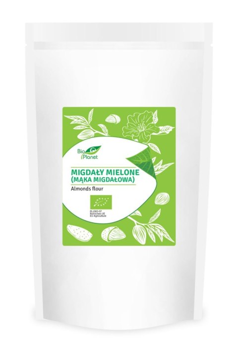 BIO PLANET Migdały mielone (mąka migdałowa) BIO 250g BIO PLANET Migdały mielone (mąka migdałowa) BIO 250g