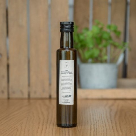 Olej słonecznikowy tłoczony na zimno 250ml Olej słonecznikowy tłoczony na zimno 250ml