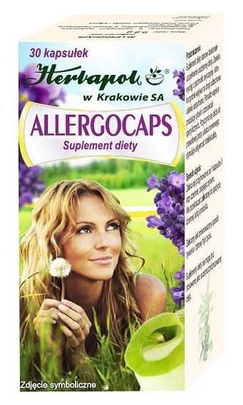 Allergocaps 30kaps. HERBAPOL KRAKÓW Allergocaps 30kaps. HERBAPOL KRAKÓW