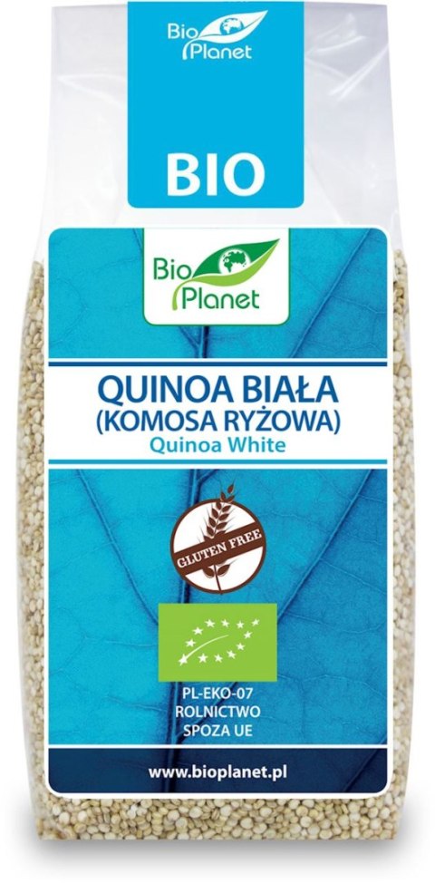 BIO PLANET Quinoa biała (komosa ryżowa) bezglutenowa BIO 250g BIO PLANET Quinoa biała (komosa ryżowa) bezglutenowa BIO 250g