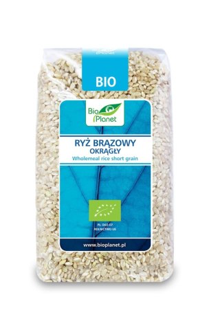 BIO PLANET Ryż okrągły brązowy BIO 500g