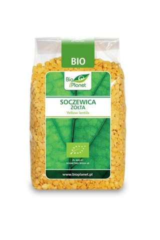 BIO PLANET Soczewica żółta BIO 400g