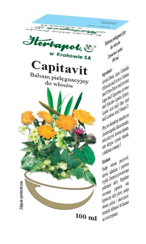 CAPITAVIT balsam do włosów 100ml HERBAPOL KRAKÓW CAPITAVIT balsam do włosów 100ml HERBAPOL KRAKÓW