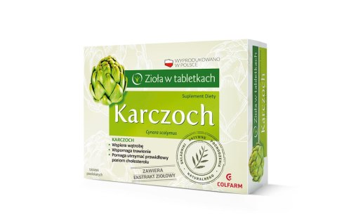 Karczoch 30 tabl. COLFARM Karczoch 30 tabl. COLFARM