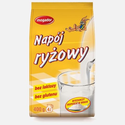 MOGADOR Napój ryżowy w proszku 400g MOGADOR Napój ryżowy w proszku 400g