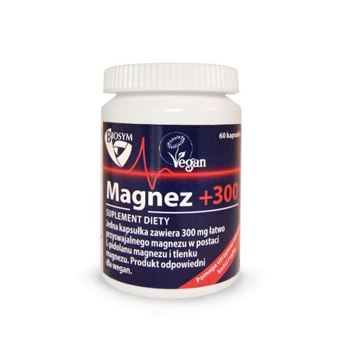 Magnez +300 300mg, 60kaps. BIOSYM (MEDI-FLOWERY) Magnez +300 300mg, 60kaps. BIOSYM (MEDI-FLOWERY)