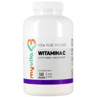 MyVita Witamina C proszek 500g - kwas L-Askorbinowy