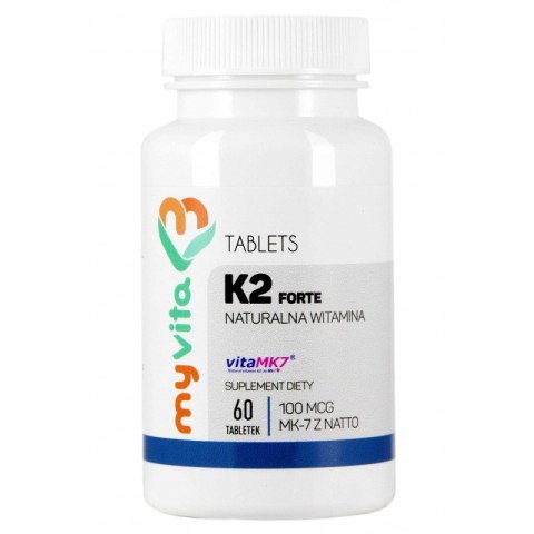 MyVita Witamina K2 MK-7 100mcg, 60tabl. MyVita Witamina K2 MK-7 100mcg, 60tabl.