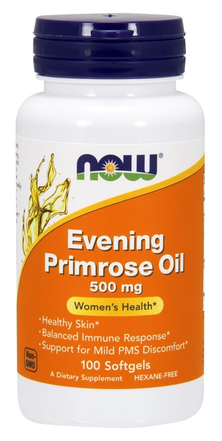 NOW FOODS Evening Primrose Oil 500mg, 100sgels. - Olej z wiesiołka NOW FOODS Evening Primrose Oil 500mg, 100sgels. - Olej z wiesiołka