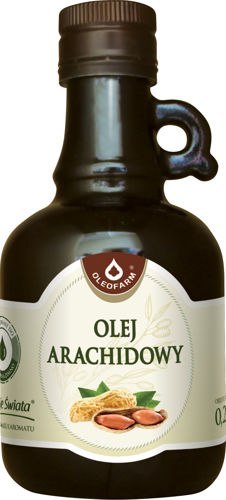 OLEOFARM Olej arachidowy 0,25l OLEOFARM Olej arachidowy 0,25l