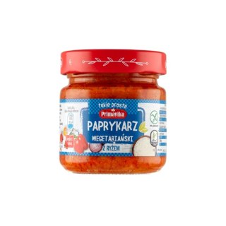 PRIMAVIKA Paprykarz wegetariański z ryżem 160g