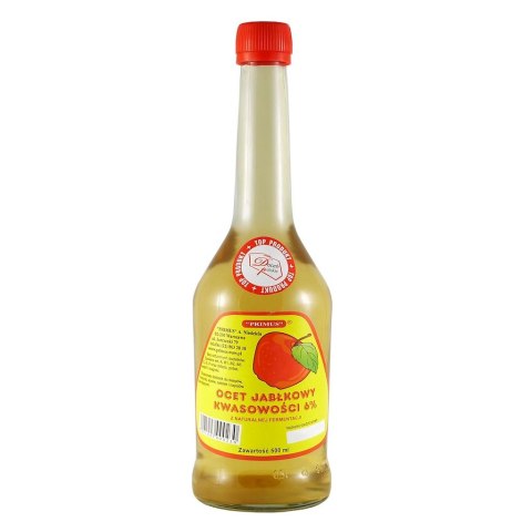 PRIMUS Ocet jabłkowy 6% 500ml PRIMUS Ocet jabłkowy 6% 500ml
