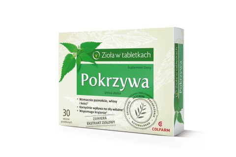 Pokrzywa 30 tabl. COLFARM Pokrzywa 30 tabl. COLFARM
