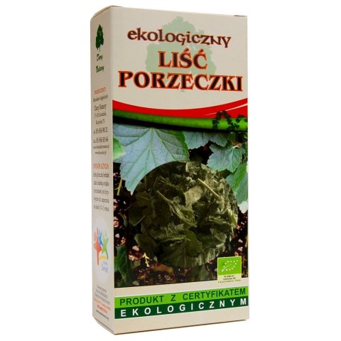 Porzeczka czarna liść BIO 50g DARY NATURY Porzeczka czarna liść BIO 50g DARY NATURY