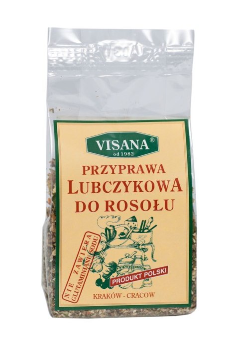 Przyprawa lubczykowa do rosołu 65g VISANA Przyprawa lubczykowa do rosołu 65g VISANA