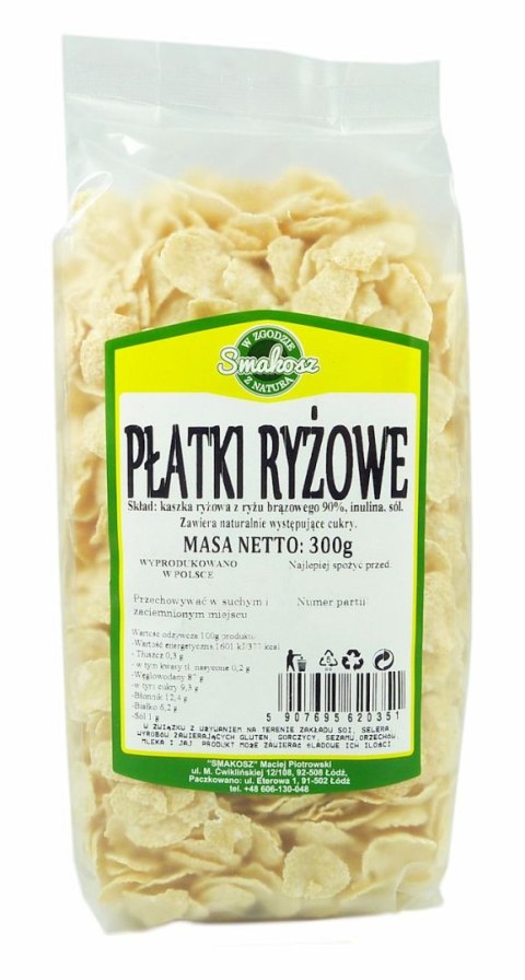 SMAKOSZ Płatki ryżowe 300g SMAKOSZ Płatki ryżowe 300g