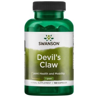 SWANSON Devil's Claw 500mg, 100kaps. - Diabelski szpon