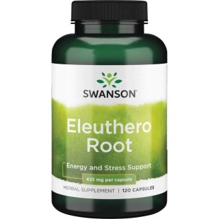 SWANSON Eleuthero 425mg, 120kaps. - Żeń-szeń syberyjski