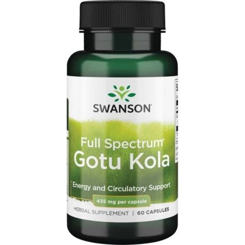 SWANSON Gotu Kola 435mg, 60kaps. SWANSON Gotu Kola 435mg, 60kaps.