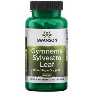 SWANSON Gymnema Sylvestre Leaf 400mg, 100kaps.