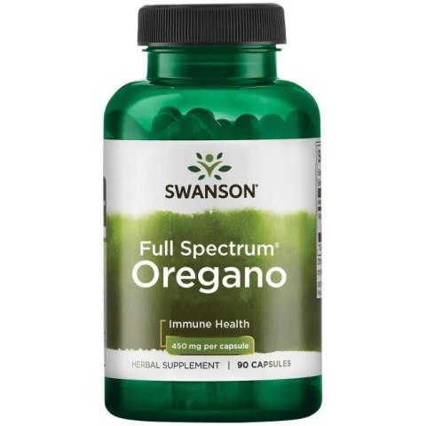SWANSON Oregano 450mg, 90kaps. SWANSON Oregano 450mg, 90kaps.