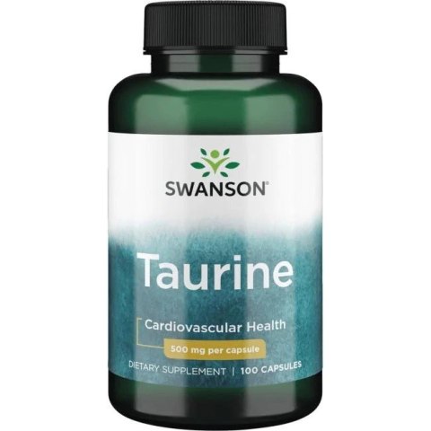 SWANSON Tauryna 500mg, 100kaps. SWANSON Tauryna 500mg, 100kaps.