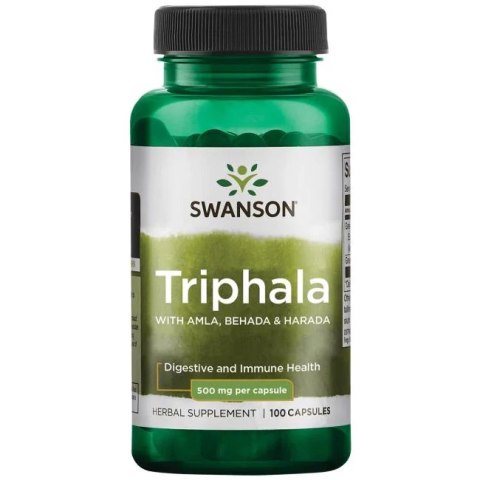 SWANSON Triphala 500mg, 100kaps. SWANSON Triphala 500mg, 100kaps.