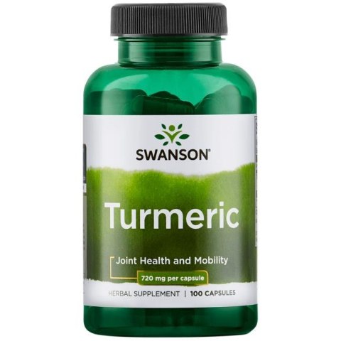 SWANSON Turmeric 720mg, 100kaps. - Kurkuma SWANSON Turmeric 720mg, 100kaps. - Kurkuma