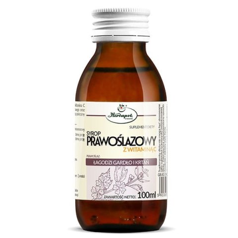 Syrop prawoślazowy z wit C. 100ml HERBAPOL KRAKÓW Syrop prawoślazowy z wit C. 100ml HERBAPOL KRAKÓW