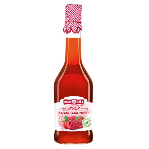 Syrop różano-malinowy 500ml POLSKA RÓŻA Syrop różano-malinowy 500ml POLSKA RÓŻA