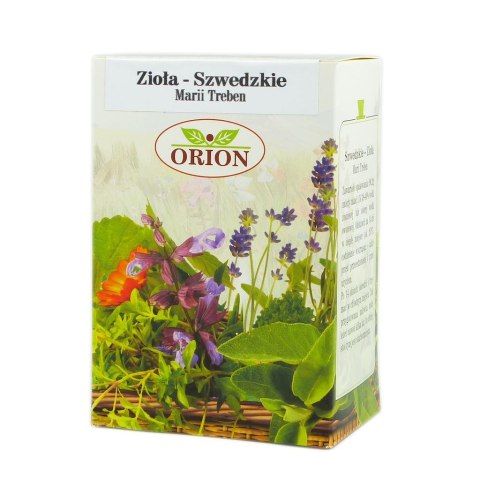 Zioła Szwedzkie z aloesem Marii Treben 90,2g ORION Zioła Szwedzkie z aloesem Marii Treben 90,2g ORION