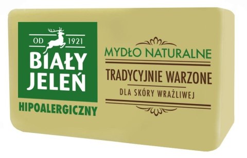 BIAŁY JELEŃ Mydło kostka naturalne 150g BIAŁY JELEŃ Mydło kostka naturalne 150g