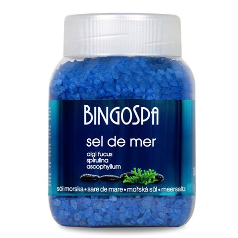 BINGOSPA SEL DE MER sól do kąpieli morska algi fucus 1,35kg BINGOSPA SEL DE MER sól do kąpieli morska algi fucus 1,35kg