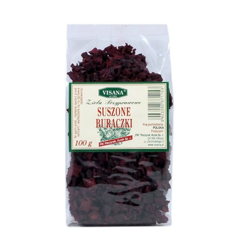 Buraczki suszone 100g VISANA Buraczki suszone 100g VISANA