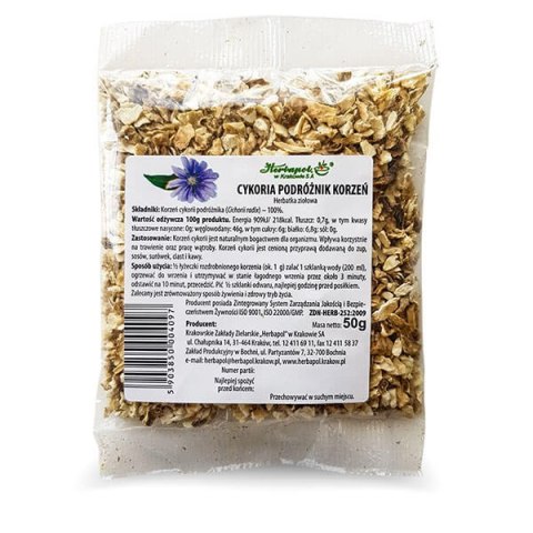 Cykoria podróżnik korzeń 50g HERBAPOL KRAKÓW