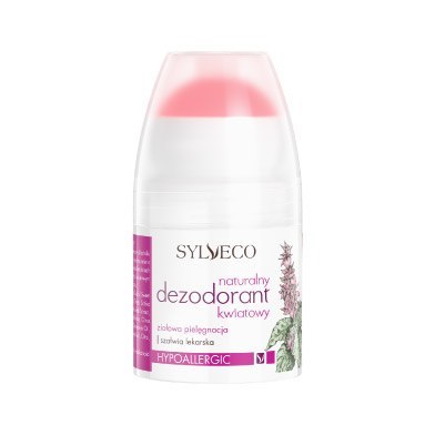Dezodorant naturalny - kwiatowy 50ml SYLVECO Dezodorant naturalny - kwiatowy 50ml SYLVECO