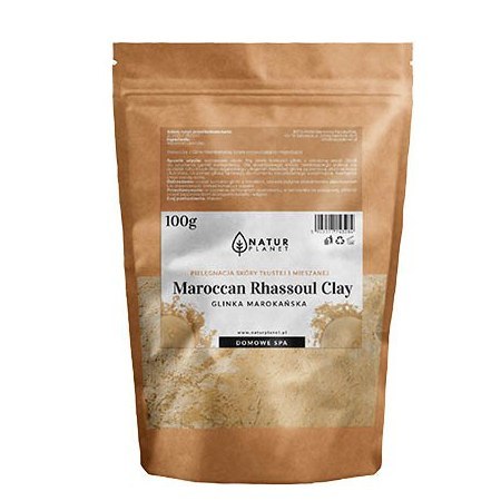 Glinka oryginalna marokańska - Rhassoul 100g NATUR PLANET Glinka oryginalna marokańska - Rhassoul 100g NATUR PLANET