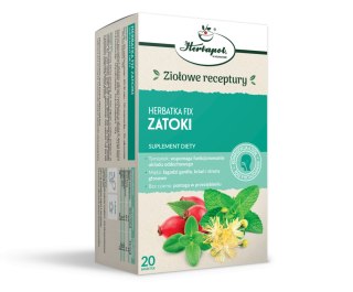 Herbata ZATOKI fix 20*2g HERBAPOL KRAKÓW